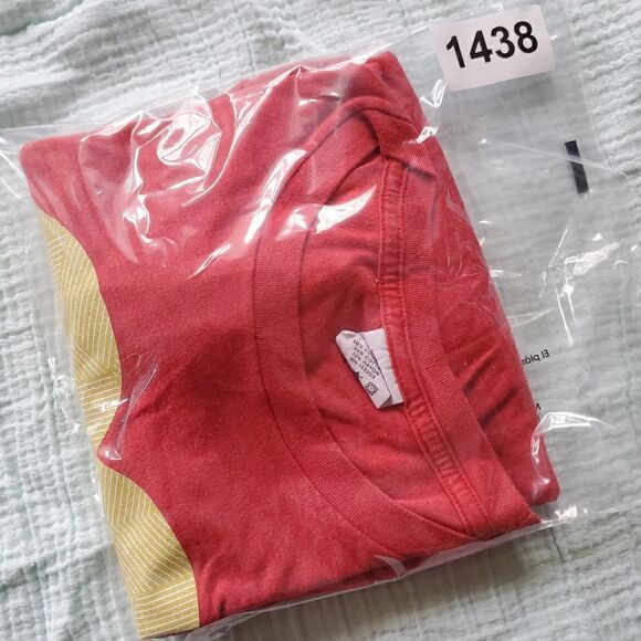 Charlie Hustle Shirt Mens Medium Red Kansas City Hope Gala Short Sleeve - Picture 8 of 8